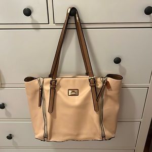 Tan Work Tote